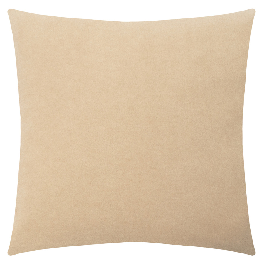 Zoeppritz Soft-Fleece Kissenhülle quadratisch in Beige und Braun, B/T/H: 40 x 40 x 40 cm - Bild 1