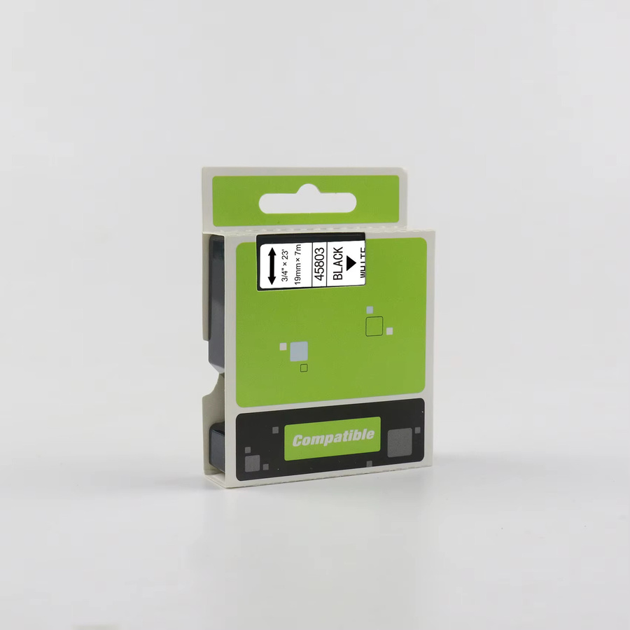 AIVE Kompatibles Dymo D1 Etikettenband, Breite: 19 mm, passend für LabelManager LM420P und LM450D - Bild 2