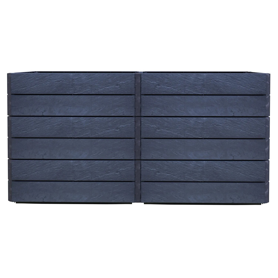 Garantia Hochbeet-Set Ergo Quadro in Anthrazit, B/T/H: 160 x 80 x 75 cm - Bild 2