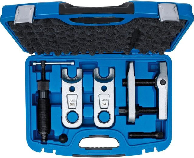 BGS Kugelgelenk-Ausdrücker-Satz hydraulisch 12 t aus Stahl in Blau - Bild 1