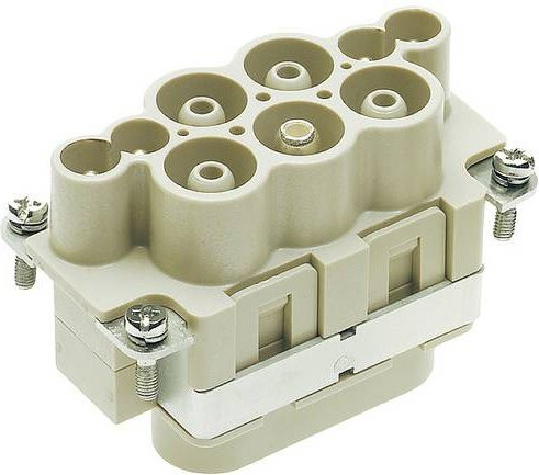 Harting Einsatz Axialschraub Einsatz in Beige aus Kunststoff 09380082611 - Bild 1