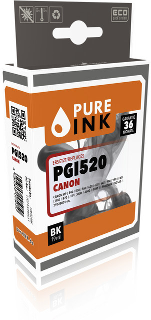 Canon Druckerpatrone CA520BK in Schwarz - Bild 1