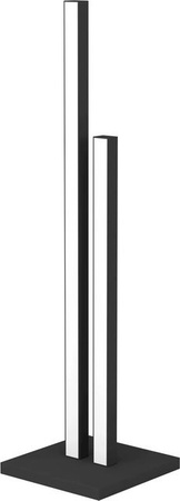 Eglo LED Tischleuchte Cannigiona Schwarz, Höhe: 44,5 cm, 650 lm, 3000K Warmweiß