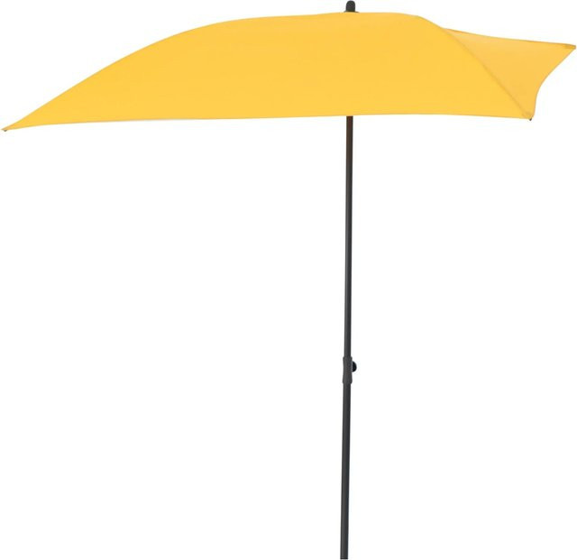 Siena Garden Balkonschirm City gelb aus Stahl und Polyester mit UPF 50+, B/T/H: 160 x 100 x 226 cm - Bild 1