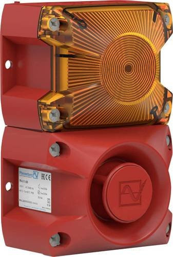 Pfannenberg Optisch-akustischer Signalgeber PA X 1-05 24 DC AM in Orange mit 100 dB und 24 V/DC - Bild 1