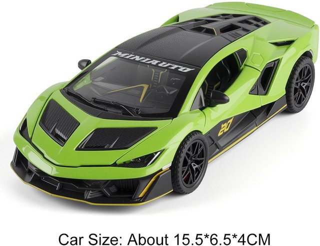 Linyi toy car Svj63 Legierung Sportwagen, Diecast Modell, 1:32, mit Licht und Sound, ab 14 Jahren - Bild 1