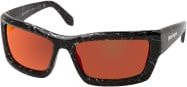 Palm Angels ADIN PERI037 Sonnenbrille, Rechteckig, Vollrand, Kunststoff, Herren - Bild 1