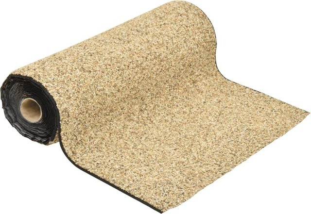 Vidaxl Teichfolie mit Kieselsteinen in Sandfarben, B: 400 cm, H: 60 cm - Bild 1