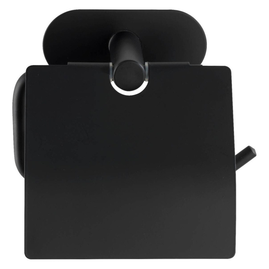 Wenko Turbo-Loc Toilettenpapierhalter Orea Black Matt Edelstahl B/H/T: 14 x 12,5 x 7 cm - Bild 3