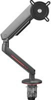 One For All Universal Gaming-Einzelmonitorarm DM8110 in Schwarz und Grau - Bild 1