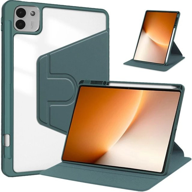 Smart Case für Honor MagicPad 3 Pro 13,3 Zoll mit rotierender Acryl-Rückseite und Stiftfach in Rot - Bild 1