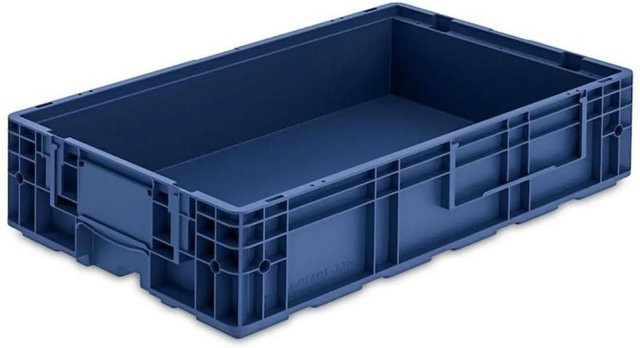 PROREGAL VDA KLT Kleinladungsträger mit Verbundboden in Blau, Stapelbehälter aus Kunststoff, H x B x T: 14,7 x 40 x 60 cm - Bild 1