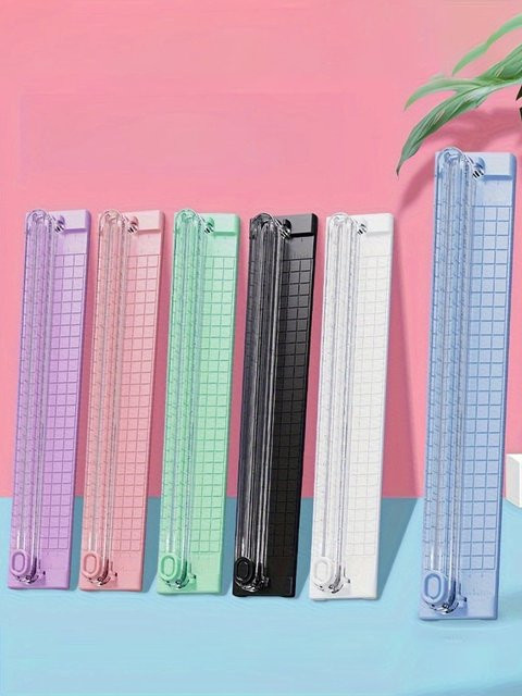 Tragbarer Papierschneider für A3 und A4 mit Rotationsmesser für Schule, Zuhause und Büro - Bild 1