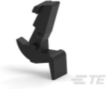 TE Connectivity AMP-LATCH Universal Header 102185-1 Schwarz - Bild 1