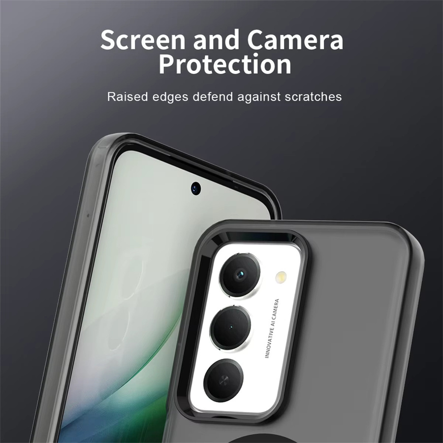 Xiaomi Magnetische Schutzhülle für Redmi Note 15 14 13 12 Pro POCO X5 X6 X7 15C 5G Transparent Matt Kabellos Ladbar - Bild 5