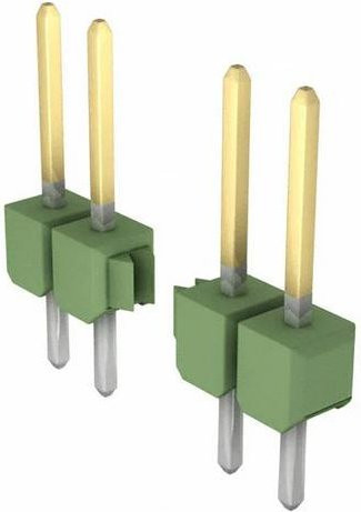 TE Connectivity Buchsengehäuse-Platine 1-826646-6 in Grün - Bild 1