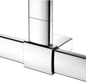 Keuco Duschhandlauf AXESS vc Brausestange Chrom, Höhe: 115 cm, Breite: 85 cm - Bild 1