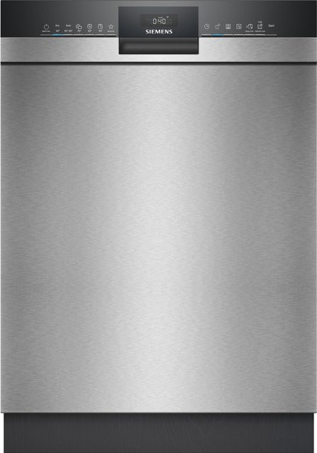 Siemens iQ300 SN43HS03VE Unterbau-Geschirrspüler in Silber mit Aquastop und Quick-Programmen - Bild 1