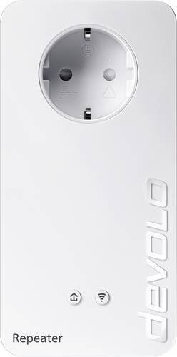 Devolo WiFi Repeater+ ac WLAN Repeater 1200MBit/s Dual-Band WiFi 5 in Weiß - Bild 1