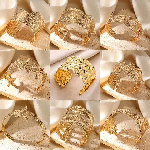 ETCAVCE Armband, Gold Farbe, Edelstahl, Damen - Bild 1