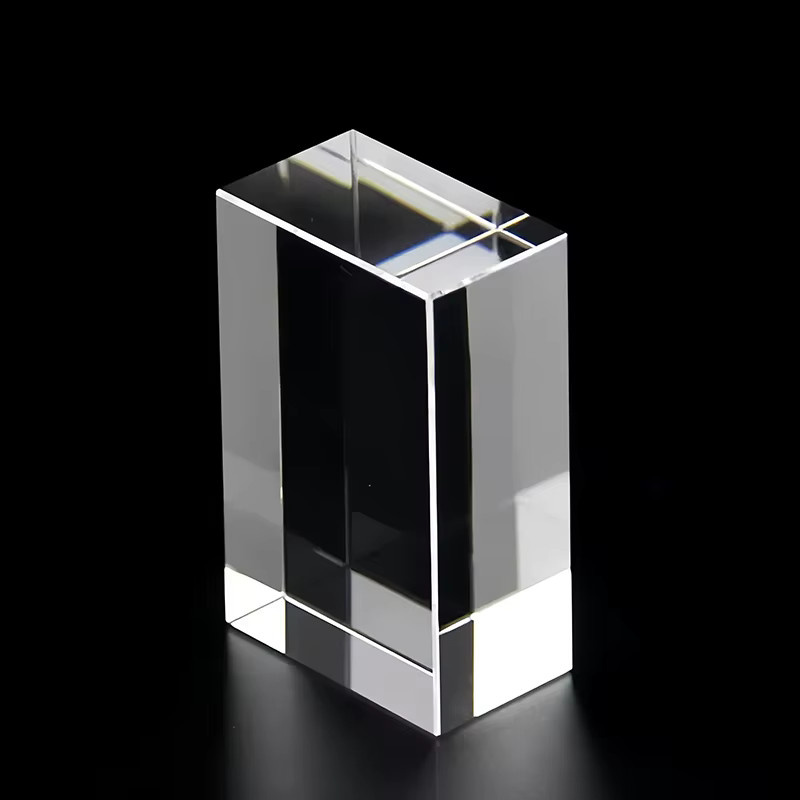 XTOOL Blanko K9 Kristallblock Würfel für 3D-Lasergravur, transparent, rechteckig, B/T/H: 10 x 10 x 7 cm - Bild 2