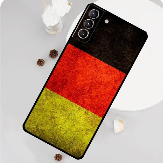 Handyhülle mit Deutschland Flagge Design für Samsung Galaxy S24 S26 Ultra S25 S23 S22 S21 S20 S10 Plus FE in Multicolor - Bild 1