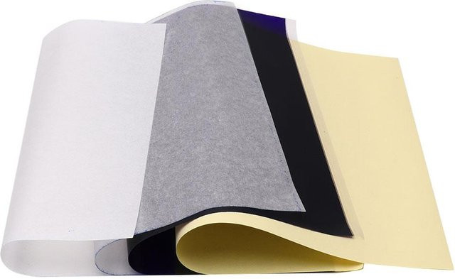 DIYelecs Tattoo Thermotransfer Schablonenpapier A4, 100 Stück pro Box, Grau - Bild 1