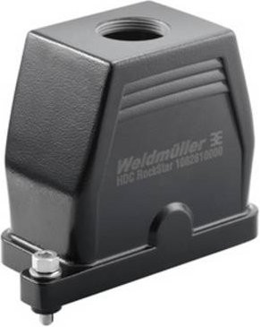 Weidmüller Steckergehäuse HDC IP68 10B TOS 1M25 in Schwarz - Bild 1
