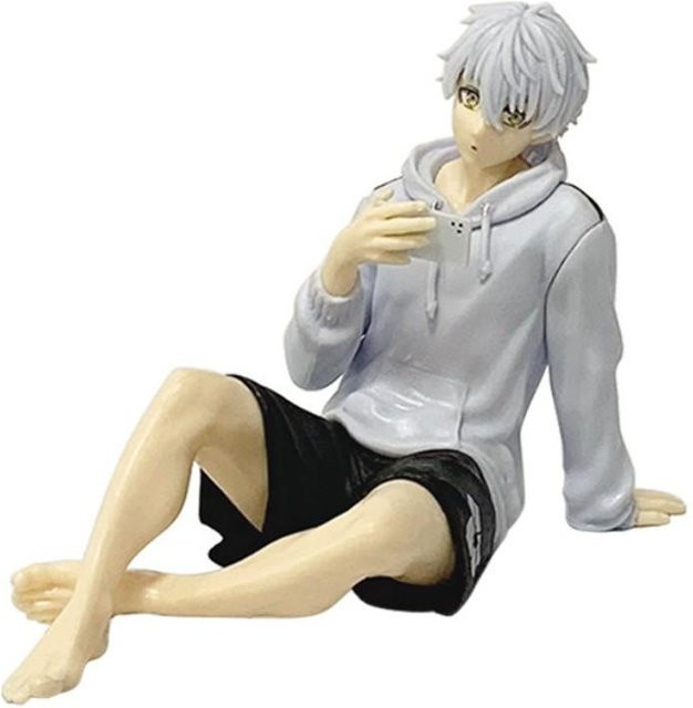 Fashnics Blue Lock Nagi Seishiro Anime-Figur aus PVC in Multicolor, Sitzende Handflächenmitte Dekoration für Schreibtisch und Kinder - Bild 1