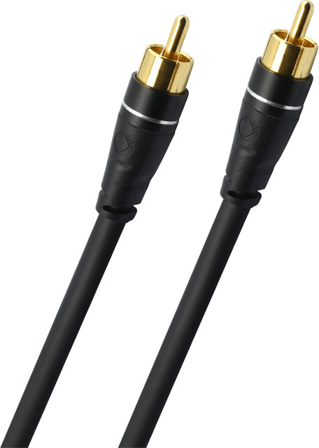 Oehlbach Select Sub Link Cinch Subwoofer-Kabel, schwarz, 7,5 m - Bild 1