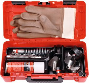 Rothenberger Werkzeugset L für 22 mm Spiralen, 11-teilig, rot - Bild 1