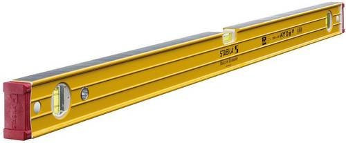 STABILA Wasserwaage Type 96-2 M aus Aluminium in Gelb mit Magnet, Länge: 100 cm - Bild 1