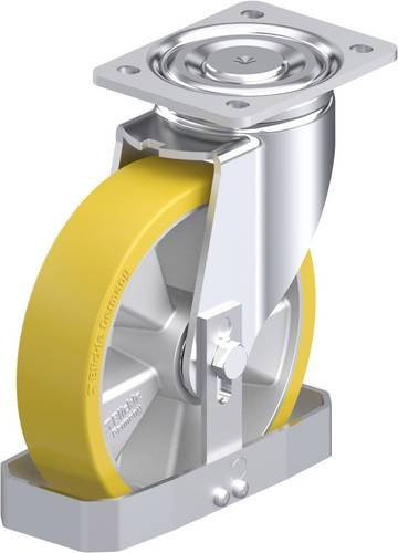 Blickle Stahlblech-Lenkrolle LH-ALTH 200K-FS mit Rad-Durchmesser 200 mm und einer Tragfähigkeit von 800 kg - Bild 1