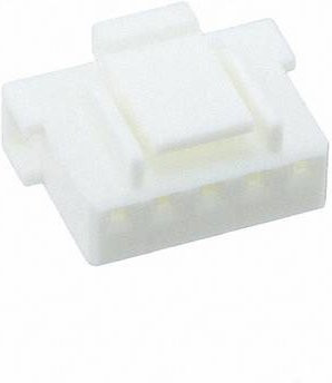Molex Stiftgehäuse-Kabel, Polzahl 5, Rastermaß 2.50 mm, Farbe Weiß - Bild 1