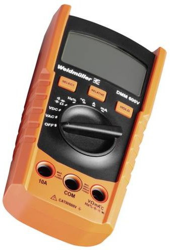 Weidmüller Hand-Multimeter DMM 600V in Orange - Bild 1