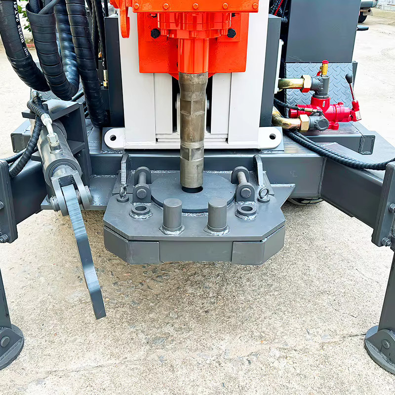 YINSITANDUN Hydraulische Raupenbohrmaschine mit 200 m Bohrtiefe, hocheffizientes Diesel-Brunnenbohrgerät für tiefe Brunnen - Bild 2