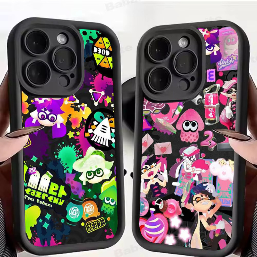 Game S Splatoon Handyhülle für iPhone 17 16 15 14 13 12 11 Pro Max Plus in Multicolour - Bild 2