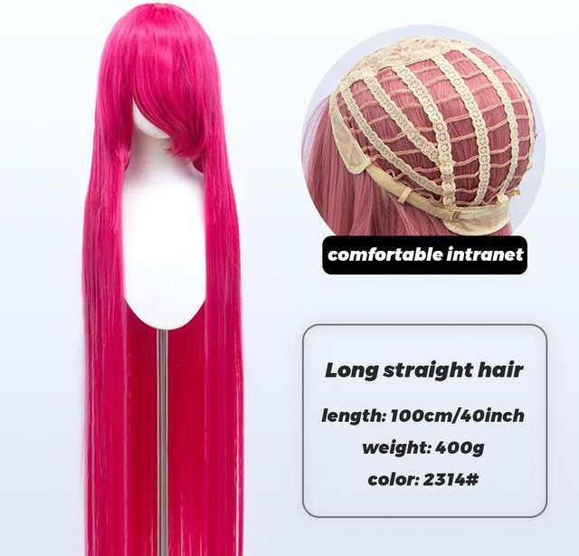 Bybrana Cosplay Perücke Synthetisch, Blonde, Damen - Bild 1