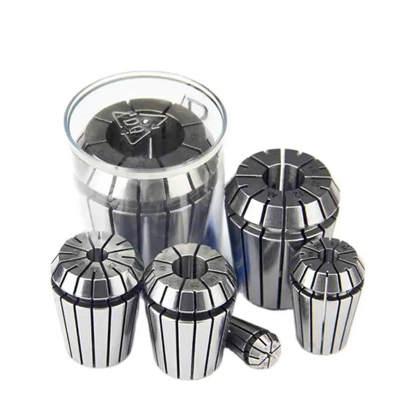 ER Federspannzangenfutter Set in Silber für CNC-Fräswerkzeughalter und Graviermaschinen, Präzision 0,005 mm bis 0,008 mm, passend für ER11 ER16 ER20 ER25 ER32 ER40 - Bild 3