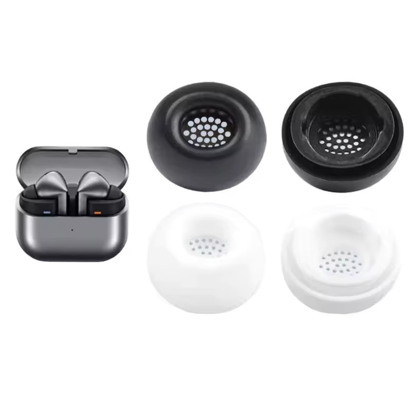 Silikon-Ohrstöpsel für Samsung Galaxy Buds3 Pro True Wireless Earbuds in Grau - Bild 2