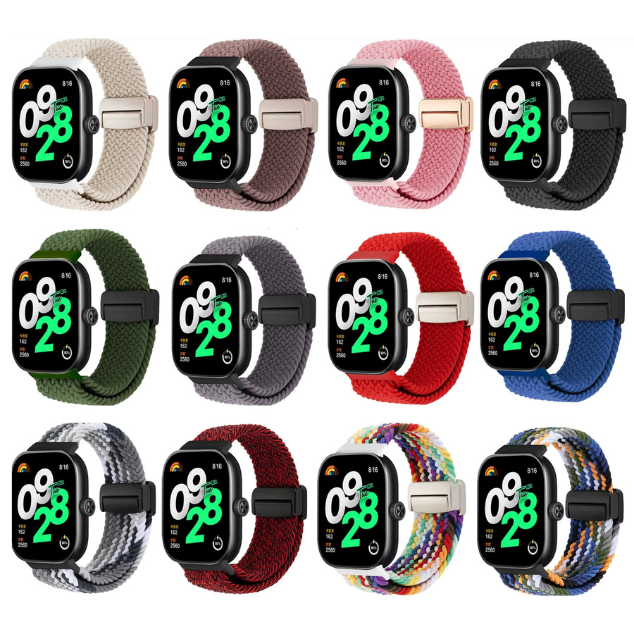 Smartwatch-Armband Nylon, Magnetisch, Bunt, Unisex - Bild 2