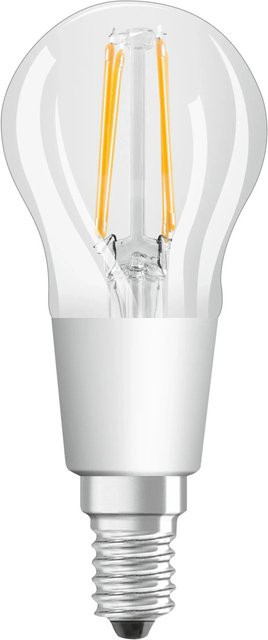 Ledvance Smart+ WLAN LED-Leuchtmittel Filament Mini Birne, Farbe Transparent, Warmweiß, dimmbar, Durchmesser: 4,5 cm - Bild 1
