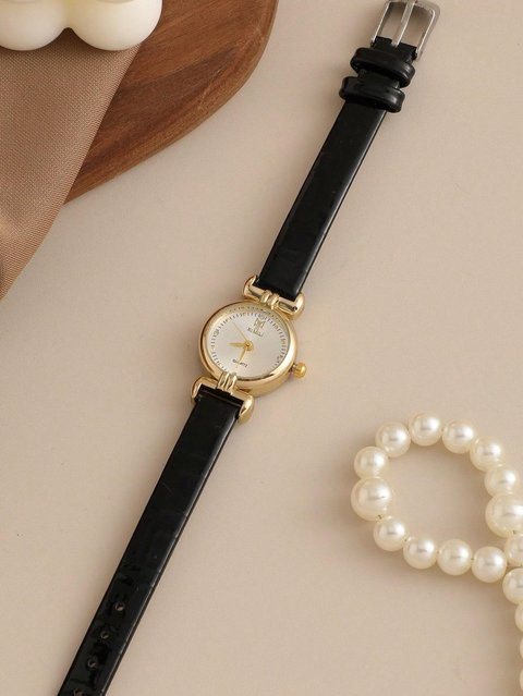 JOHO Armbanduhr Quarz, Legierung, Schwarz, Damen - Bild 1