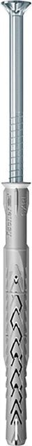 Fischer Langschaftdübel SXRL aus Nylon mit Senkkopfschraube aus verzinktem Stahl, 4 Stück, Durchmesser: 10 mm, Länge: 120 mm - Bild 1