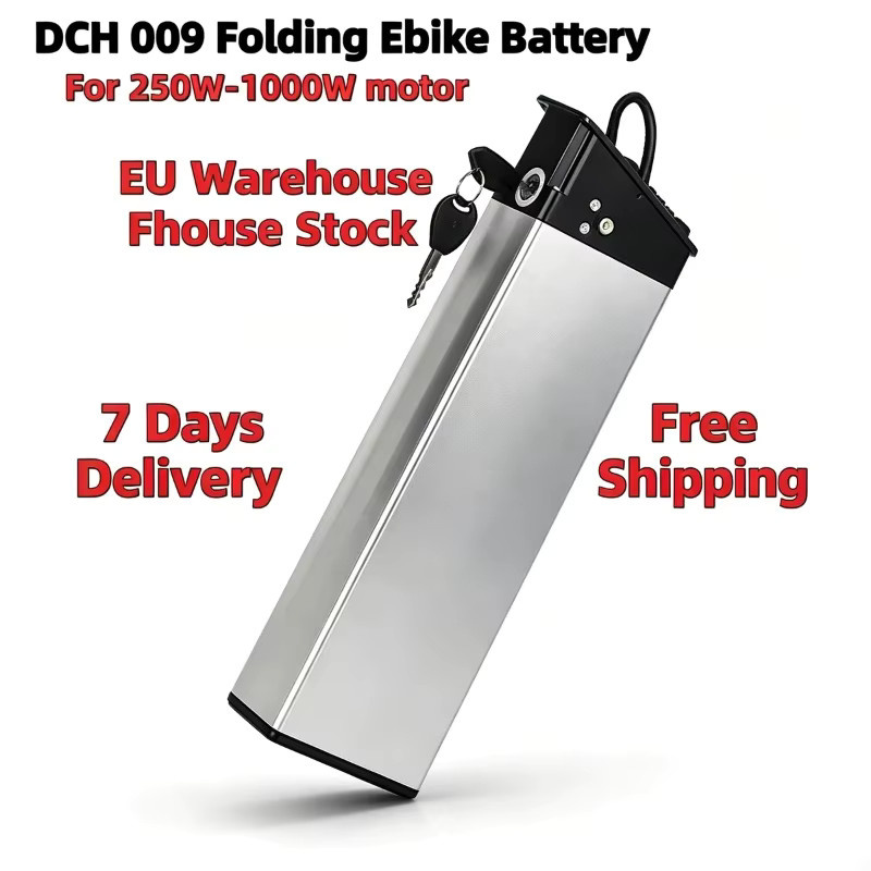 Engwe DCH-009 Lithium-Ersatzakku für E-Bikes, 48V 14Ah, Farbe: Silber - Bild 2