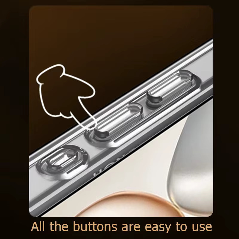Bruchsichere transparente Handyhülle mit Eckenschutz für Honor Pro Lite Ultra Smart GT - Bild 3
