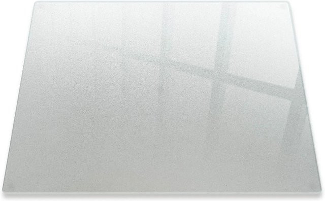 Tulup Herdabdeckplatte aus Glas für Ceranfelder, rechteckig, halbtransparent, B/T/H: 60 x 52 x 7,1 cm - Bild 1