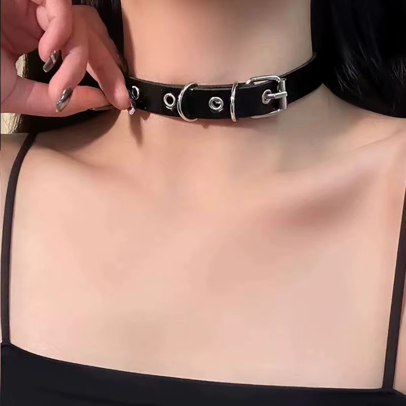 imixlot Choker-Kragen, Schwarz, Damen - Bild 4