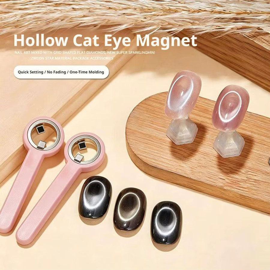 jaysuing Nagelmagnetring für Katzenaugen-Gel-Lack, pink - Bild 3