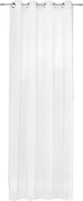 Modern Living Ösenschal Dolly in Weiß und Transparent, B: 140 cm, H: 245 cm - Bild 1